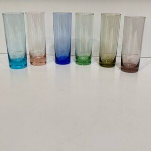 Shot glasses, colorful